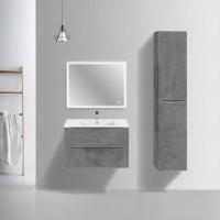 База под раковину Mia Slim  VMC-2MC800S1BT 802х394х500 цвет Beton Vincea