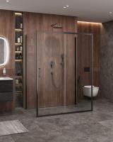 Душевой уголок, прямоугольный,  MOLVENO-AH-12-160/90-C-GM-IV 1600x900x1950 Cezares