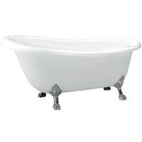 Отдельностоящая, классическая акриловая ванна.1700x800x830   BB04 BelBagno