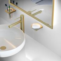 Мыльница Timo Petruma 15221/17 золото матовое