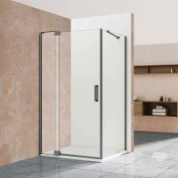 Душевой уголок, прямоугольный Extra VSR-1E101190CLGM 1000/1100х900х2000 цвет ворненая сталь стекло прозрачное Vincea