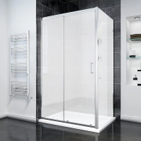 Душевой угол раздвижной прямоугольный RV055M-13070-07-C8 1300х700х1950 Цвет профиля Хром Стекло Матовое Veconi