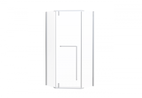 Ограждение душевое ESBANO ESS-90PR-C хром трапеция