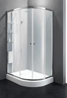 Душевой уголок, радиальный  ANIMA-W-RH-2-120/100-P-Cr-L 1200x1000x2000 Cezares