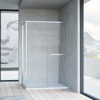 Душевой уголок квадратный/прямоугольный  Slim Soft VSR-1SS9015CL 1400x9000x2000 цвет хром стекло прозрачное Vincea