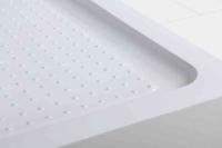 Поддон акриловый, радиальный, R-550 TRAY-BB-R-80-550-15-W 800x800x150 BelBagno