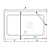 Душевой уголок RGW TO-48B (TO-18B + Z-18B) прямоугольный  160* 90*195 41074869-14 профиль Чёрный стекло Прозрачное 6 мм RGW