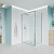 Душевой угол раздвижной E1-SP-CH-110120-01-C9 1100х1200x1950 Цвет профиля Хром Стекло  Прозрачное Veconi